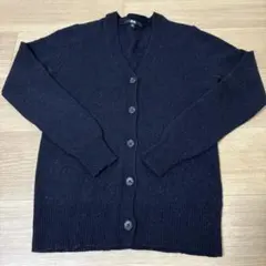 UNIQLO Vネック カーディガン ウール100%