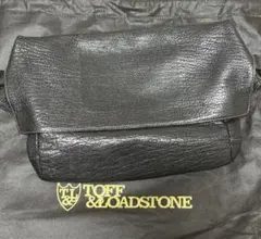TOFF&LOADSTONE ボディショルダーバッグ ブラック