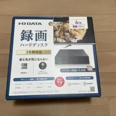 「新品」I-O DATA 4TB ハードディスク　　HDD-UT4K-BCのサムネイル