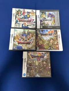 ドラゴンクエスト 4、5、6、7、9　5本セット　値下げOK　DS 3DS