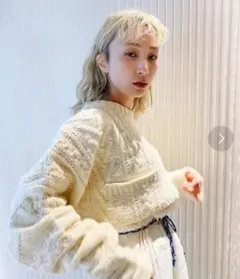 SANSeLF オリジナルショートハンドニットのサムネイル
