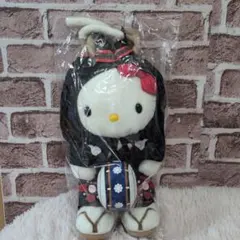 【激レア!未開封】岩手ご当地キティ　鹿踊り　大　ぬいぐるみ