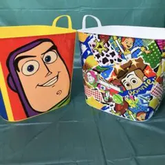 トイ・ストーリー　プラチナムザッカビッグバスケット　新品　ランドリー　おもちゃ箱