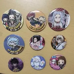 僕のヒーローアカデミア缶バッチ9個セット