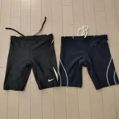 Nike スイムショーツ 140/160 2枚セット (160はノーブランド)