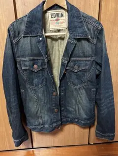EDWIN ダークブルー デニムジャケット