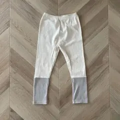 Aosta アオスタ 切り替えchewyレギンス XL ベージュ 韓国子供服