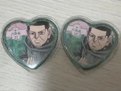 ゴールデンカムイ 愛です缶バッジ 月島基 - メルカリ