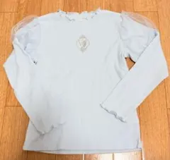 Disney エルサ 長袖カットソー ライトブルー しまむら Littc