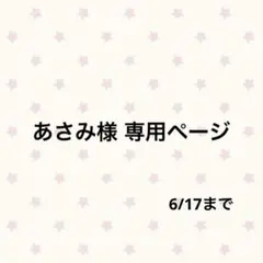あさみ様 専用ページ - メルカリ