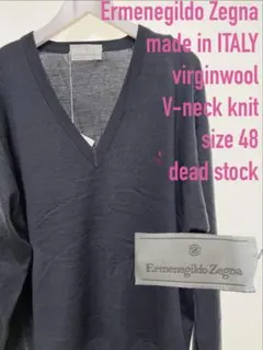 【デッドストック】 Ermenegildo Zegna ゼニア ニット　春物