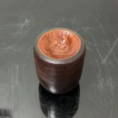 溜塗竹轆轤目長棗　茶道具懐石茶箱鵬雲斎坐忘斎淡々斎即中斎茶碗香合棗水指茶杓而妙斎