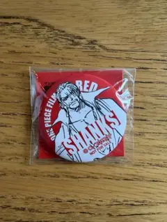ONE PIECE FILM RED シャンクス 缶バッジ 非売品のサムネイル