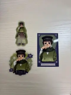 AGF early winter 炭治郎セット ステッカー　チェキ風ブロマイド