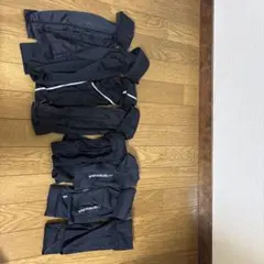 ブラック アームカバー　フットカバー　6セット