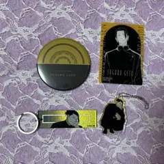 呪術廻戦 懐玉玉折 夏油傑 PLAZA 缶ミラー カード キーホルダー