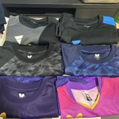 バタフライ 卓球 Tシャツ セット