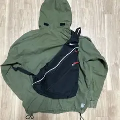 old nike ナイキ　グレー　メッセンジャーバッグ　古着　y2k 2025年最新】NIKE メンズ メッセンジャーバッグの人気アイテム