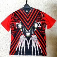 美品 ZIGURIDOL ジグユアアイドル 総柄プリント L相当