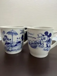 ミッキーマウス マグカップ 2個セット