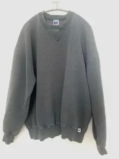 RUSSELL ATHLETIC USA製　グレー　 無地スウェット XL