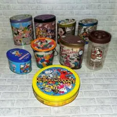 ディズニー USJ お菓子空き缶セット