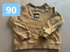 THE NORTH FACE トレーナー 90サイズ ブラウン　裏毛