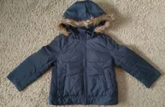 コムサイズム　キッズコート(フード取り外し可)　110Aサイズ