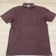 THE SHOP TK ブラウン ポロシャツ XL