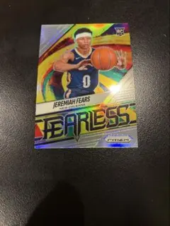 Jeremiah Fears 2026Panini Prizm Fearless