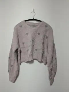 GRL ハート柄ニット