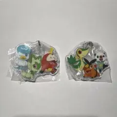 ポケモン 旅立ちの3匹 アクリルスイング　2点セット