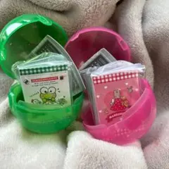 ▼お値下げ▼豆ガシャ本サンリオプロフィール帳 【けろけろけろっぴマロンクリーム】