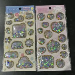 キラッとぷくぷくエアーシール　すみっコぐらし　2個セット