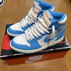 NIKE Air Jordan 1 ブルー/ホワイト 箱あり