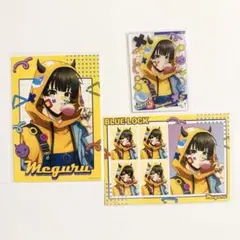 ブルーロック　でびデコパーカー　蜂楽廻　3枚セット