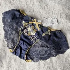【正規品/定価¥3080】リサマリ エリオット　レースショーツ　ネイビー　Mのサムネイル