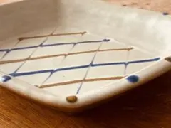 中囿義光 オーバル皿 ブルー なかそのよしみつ - メルカリ
