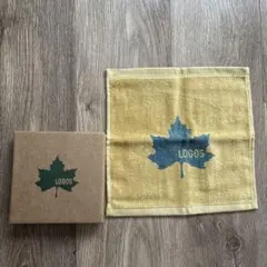 LOGOS タオルハンカチ 約23×23cm 綿100%のサムネイル
