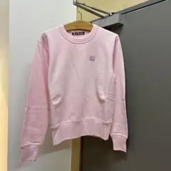 新品Acne Studios ピンク クルーネック トレーナー　XXSのサムネイル