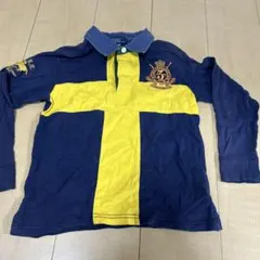 Polo Ralph Lauren ポロシャツ 120cm ネイビー/イエロー