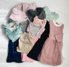 ブランド子供服　女の子　秋冬　まとめ売りセット　110 120cm バラ売り不可
