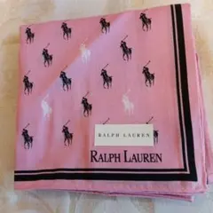 Ralph Lauren ポロ馬プリント ハンカチ