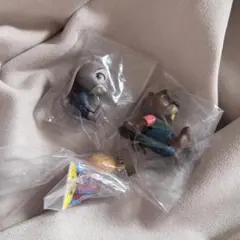 ズートピア2肩ズンFigニブルス＆ジュディパックンチョリトルC 3点セット