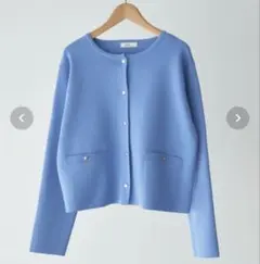 earth music&ecology スポンディッシュポケット付きカーディガン