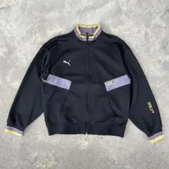Puma ブラック ジップアップジャケット
