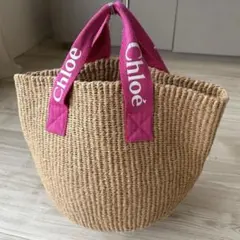 【美品】24SS Chloe × Mifuko かごバッグ ハンドバッグ クロエのサムネイル