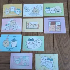 丸大食品 ちぃかわ シール カード ステッカー　12枚セット