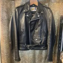 PERFECTO Schott ダブルライダースジャケット 36 黒 中古