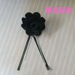 コサージュ(黒)